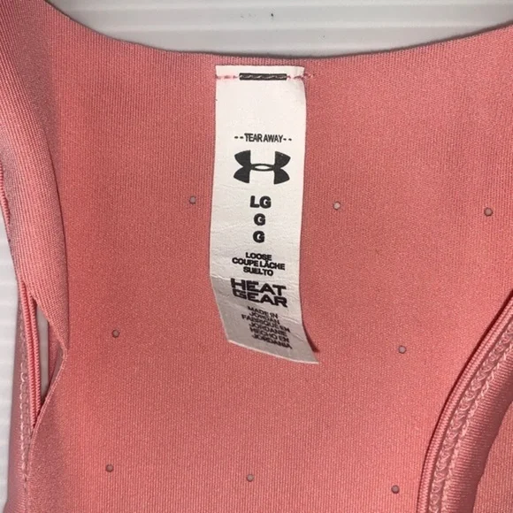 Women’s Under Armour Loose Pink Tank - Picture 7 of 8